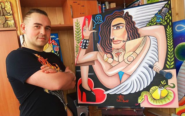 Скандальный художник из Нижнекамска ушел из семьи к женщине на 17 лет старше