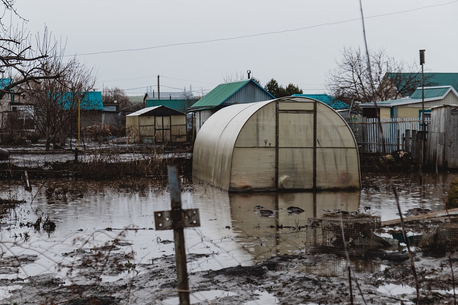Видео: последствия половодья в пригороде Челнов