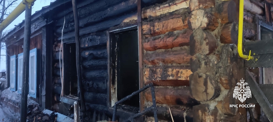В селе под Нижнекамском в пожаре погибла бабушка (фото)