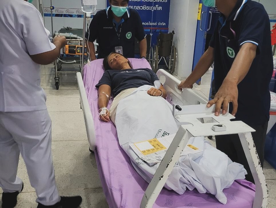 ﻿Жена Юрия Соленова попала в госпиталь в Таиланде  с кровоизлиянием в мозг