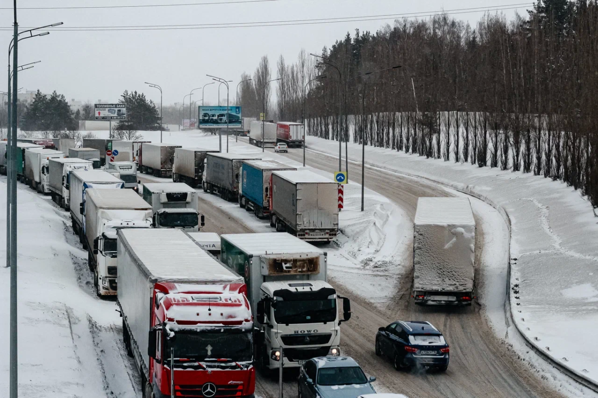 Трассу М-5 открыли для всех видов транспорта 22.01.2024