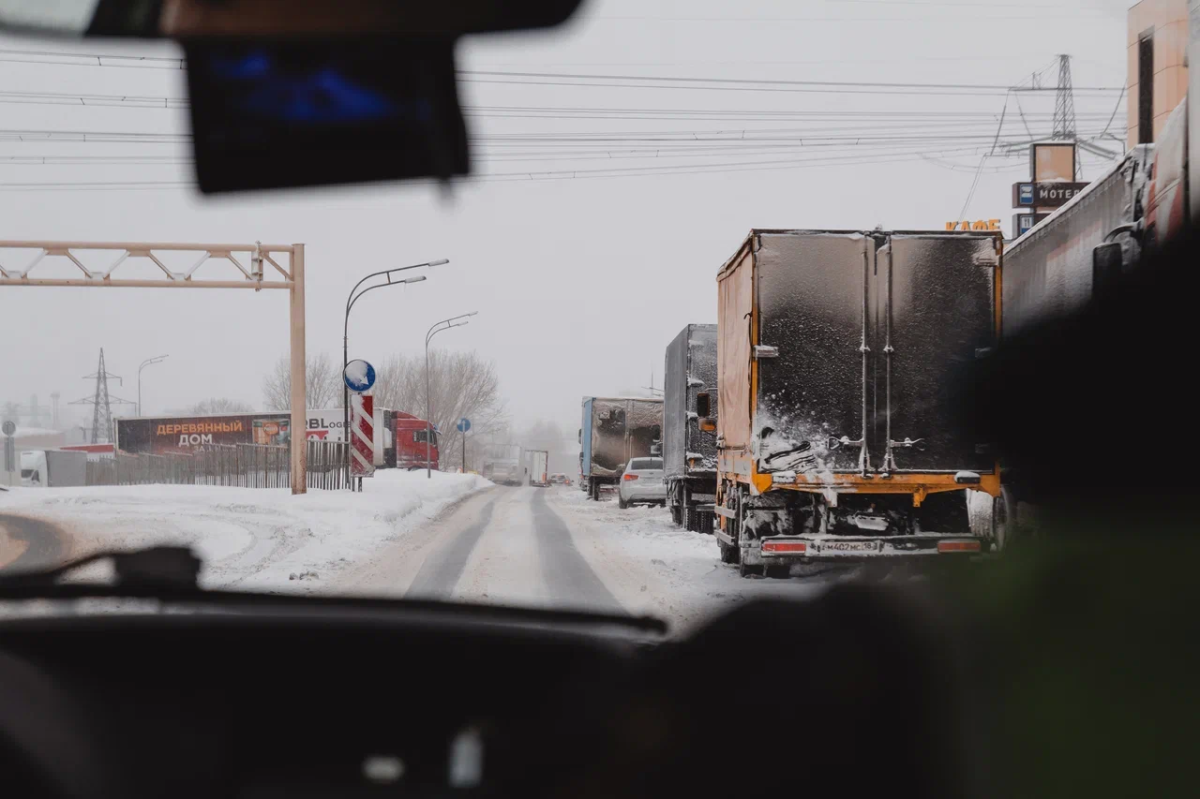 В Татарстане на трассе М-7 временно ограничат движение 09.03.2024