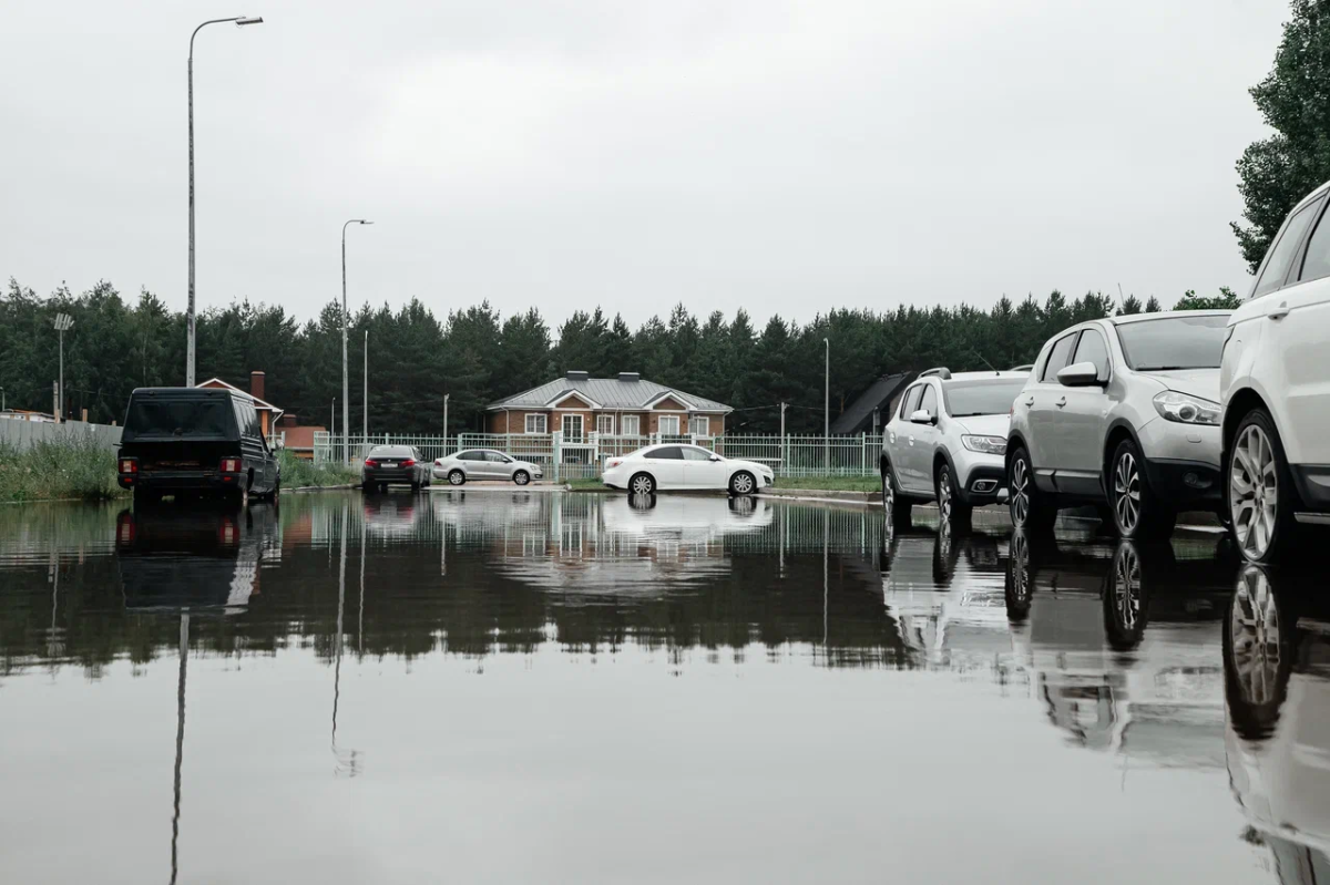 Фото: как в Челнах топит новый микрорайон 25.06.2024