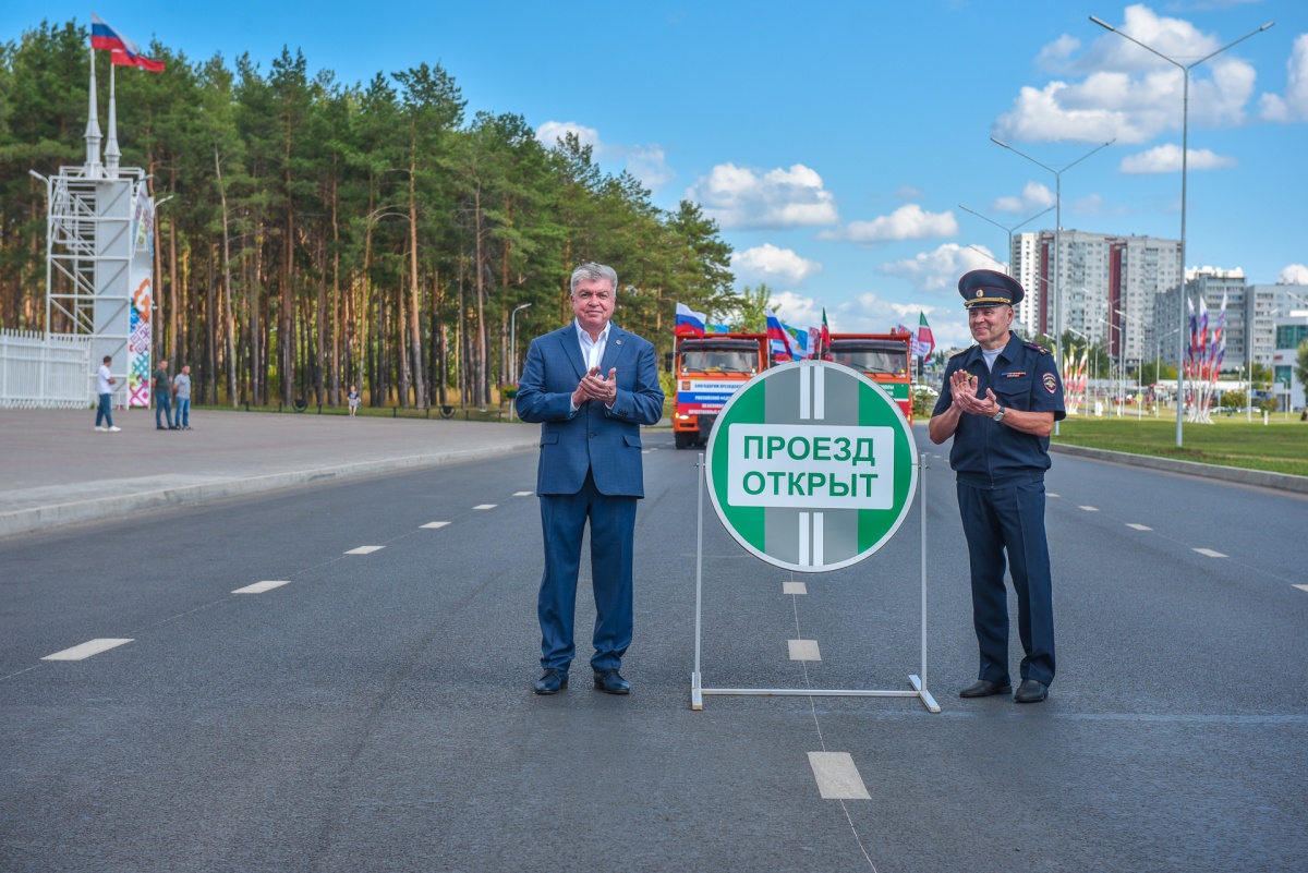 В Челнах запустили движение на проспекте Хасана Туфана после капремонта  08.08.2023