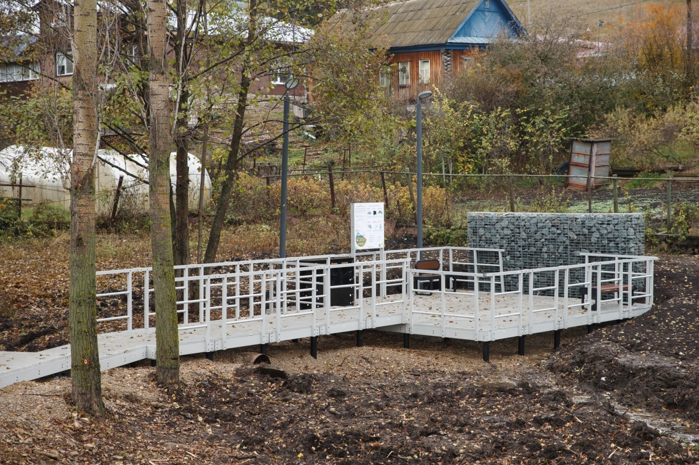 В Татарстане впервые в обустройстве родника использовали композиты В Татарстане впервые в обустройстве родника использовали композиты