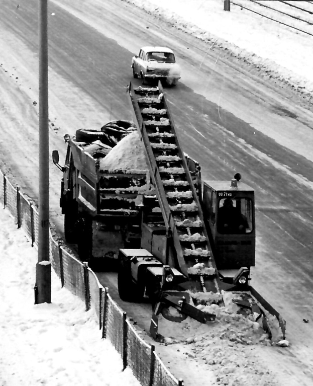 Как на проспектах Челнов убирали снег в 70-е годы (фото)