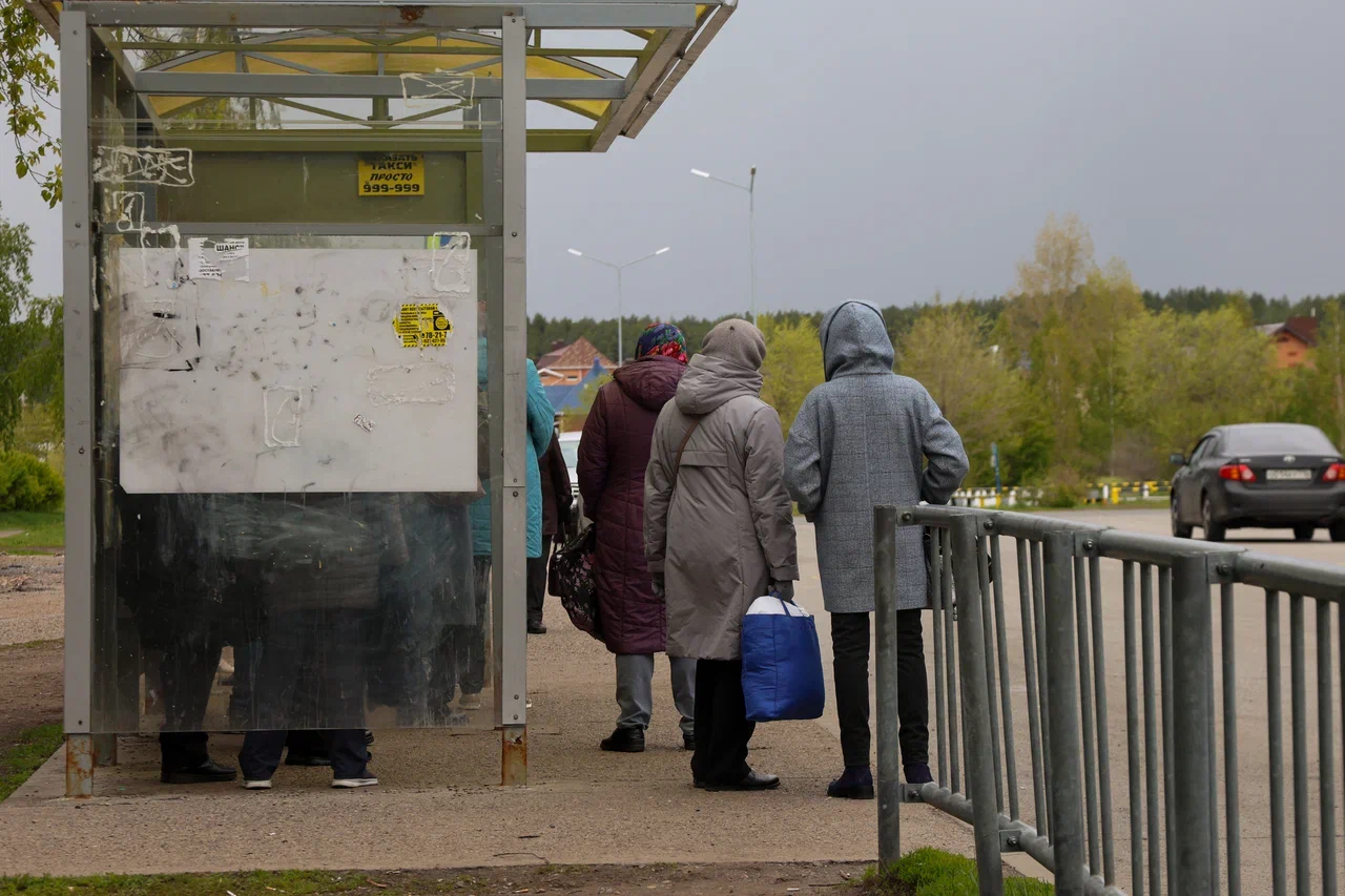 Фото: транспортные компании в холода не останавливают перевозку садоводов