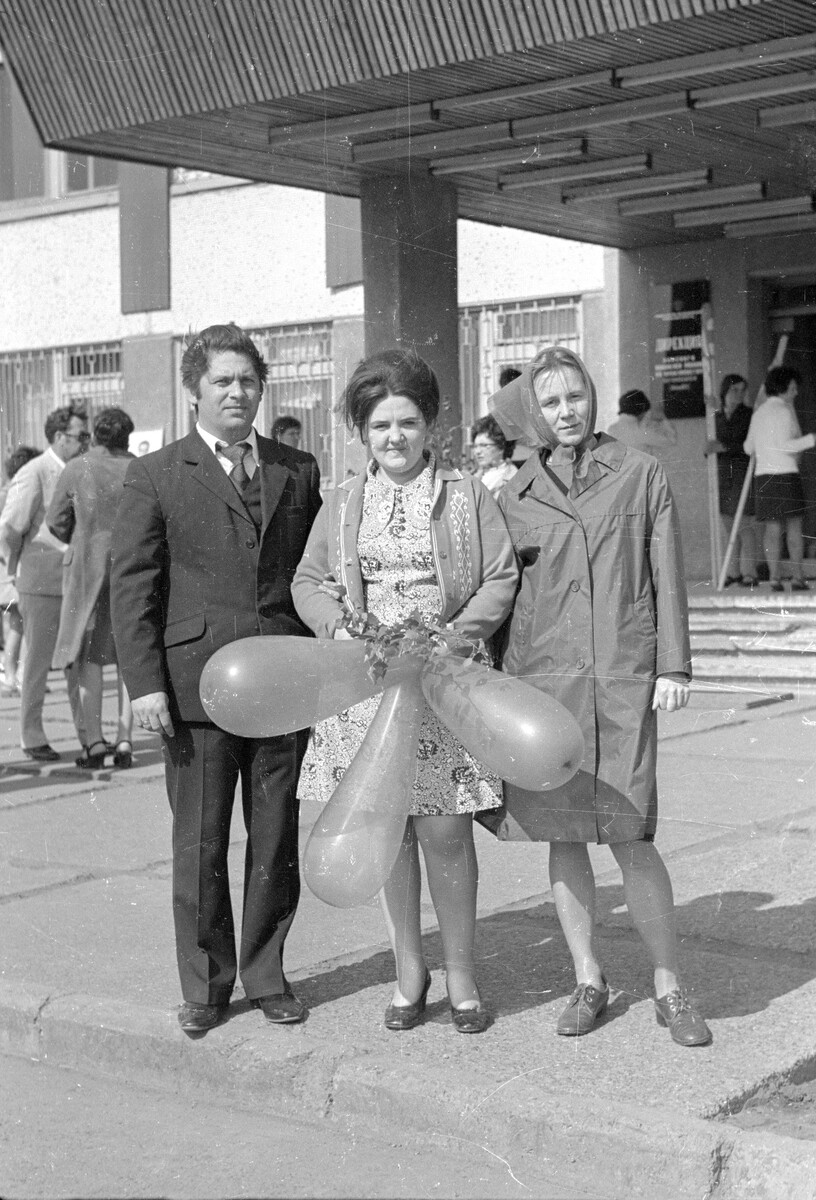 Как в Челнах отмечали Первомай 50 лет назад (фото)