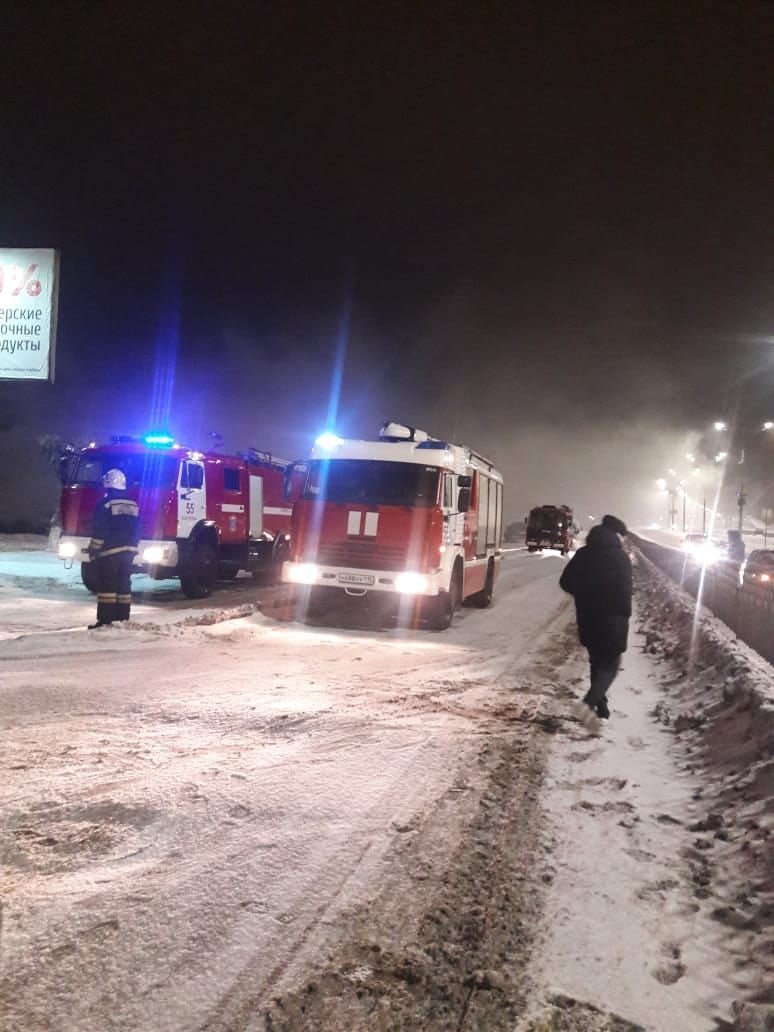 В здании Ленара Миргалиева сгорел магазин «ВПРОК». Версия - поджог (видео) 