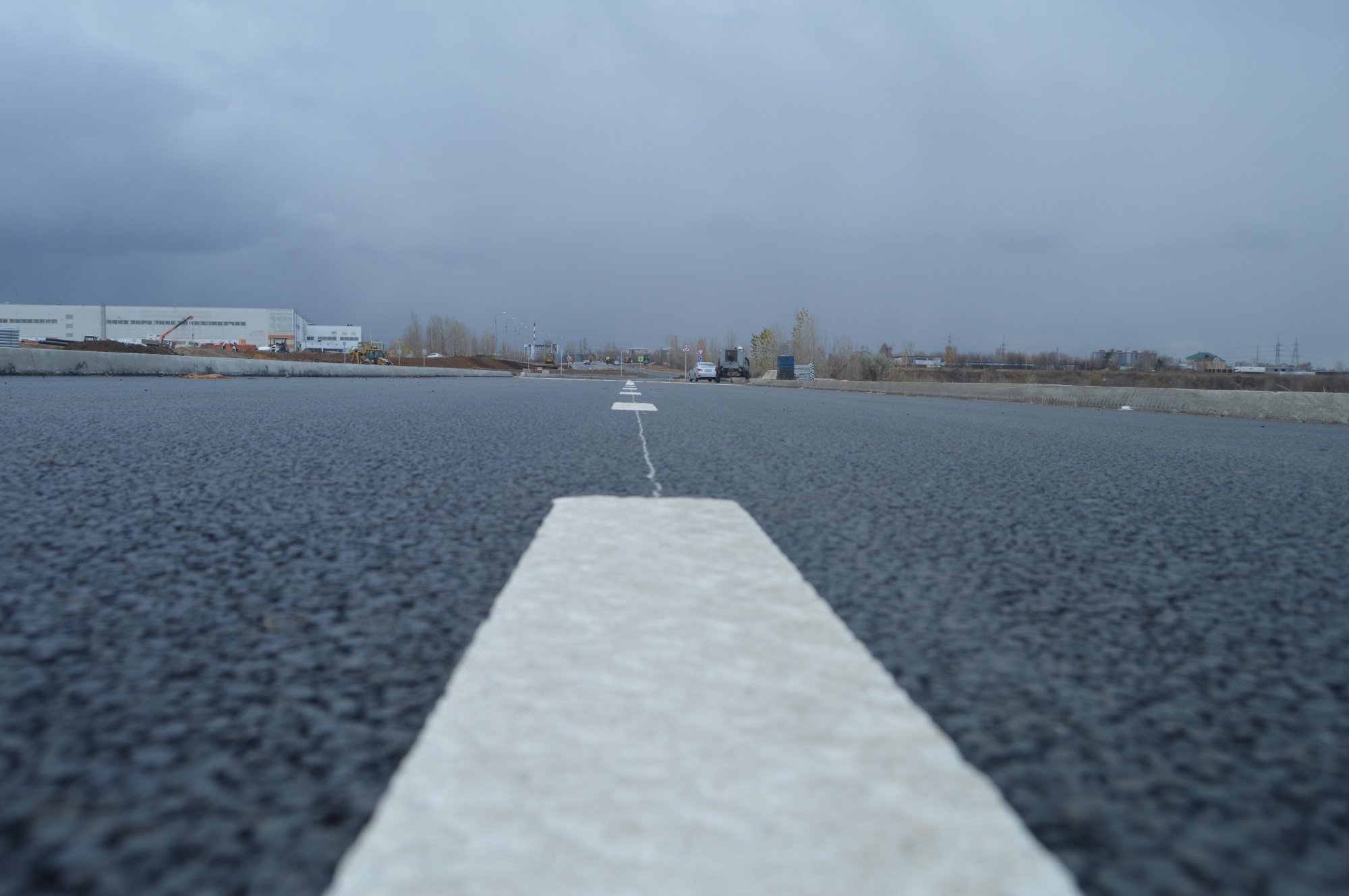 В Челнах завершается строительство новой дороги стоимостью 342 млн