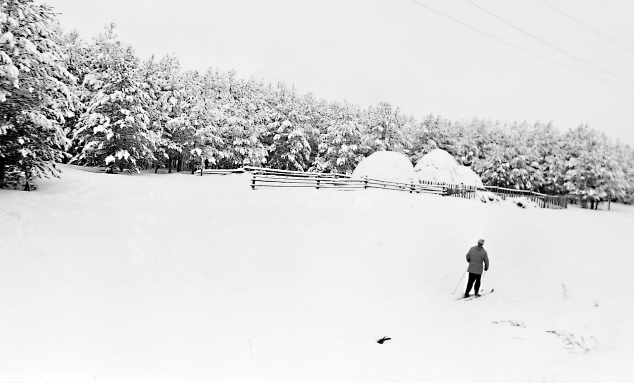 Челны и зимний спорт в архивах фотографа Николая Туганова