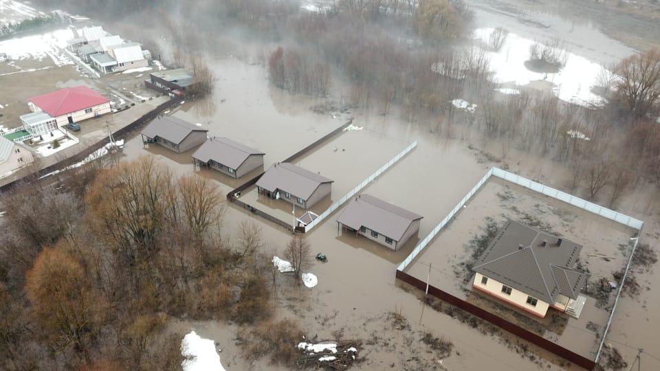 Как разлилась в этом году река Шильна в пригороде Челнов (фото)