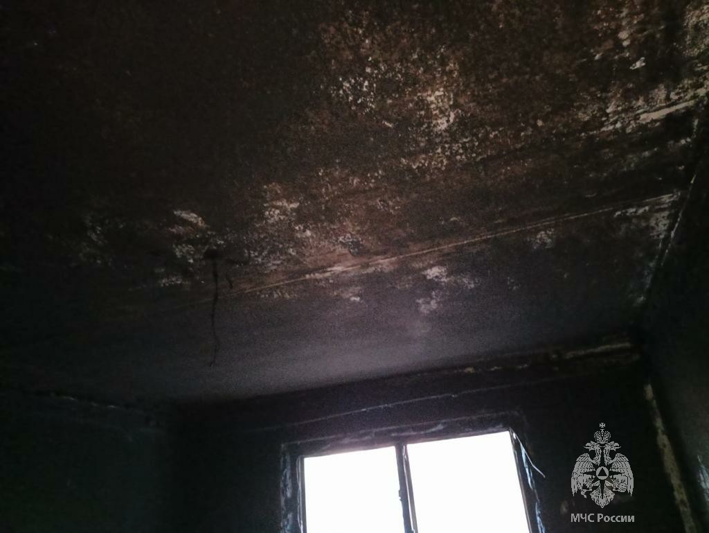 В Челнах на пороге горящей квартиры нашли мужчину без сознания 