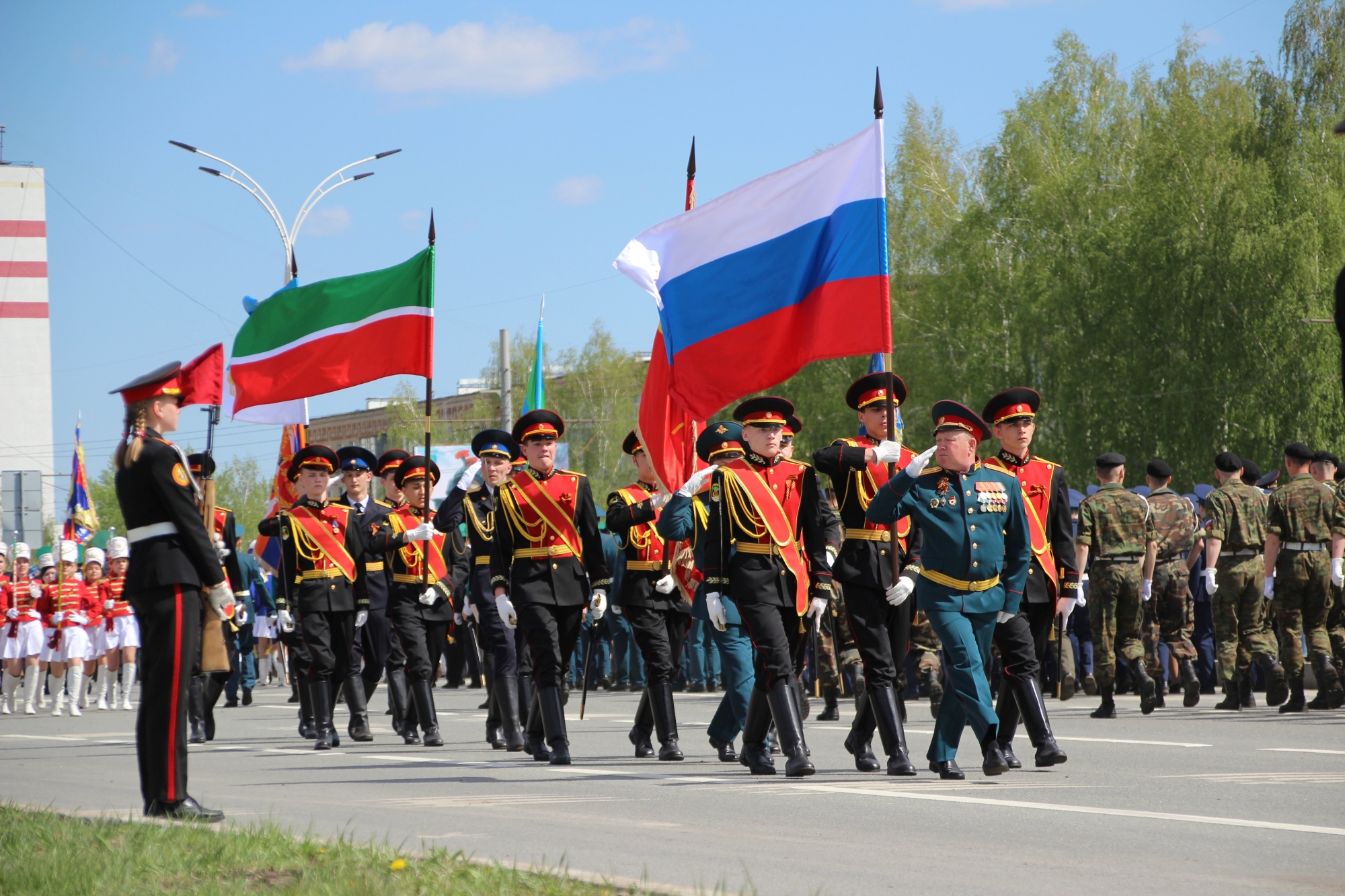 Программа празднования Дня Победы в Челнах 08.05.2022