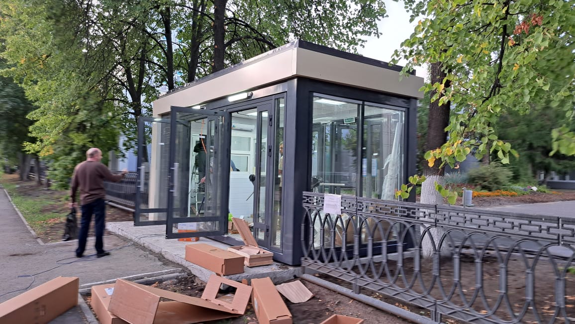 В нескольких челнинских школах готовят к открытию КПП (фото)   
