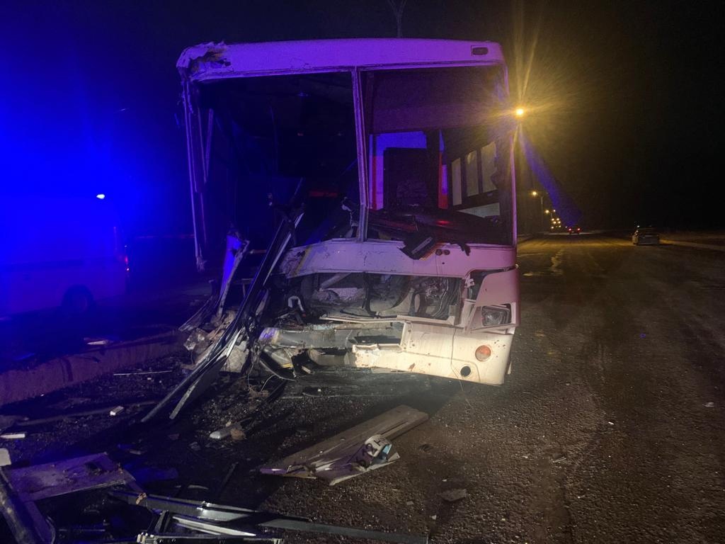 Под Елабугой произошло смертельное ДТП с вахтовым автобусом