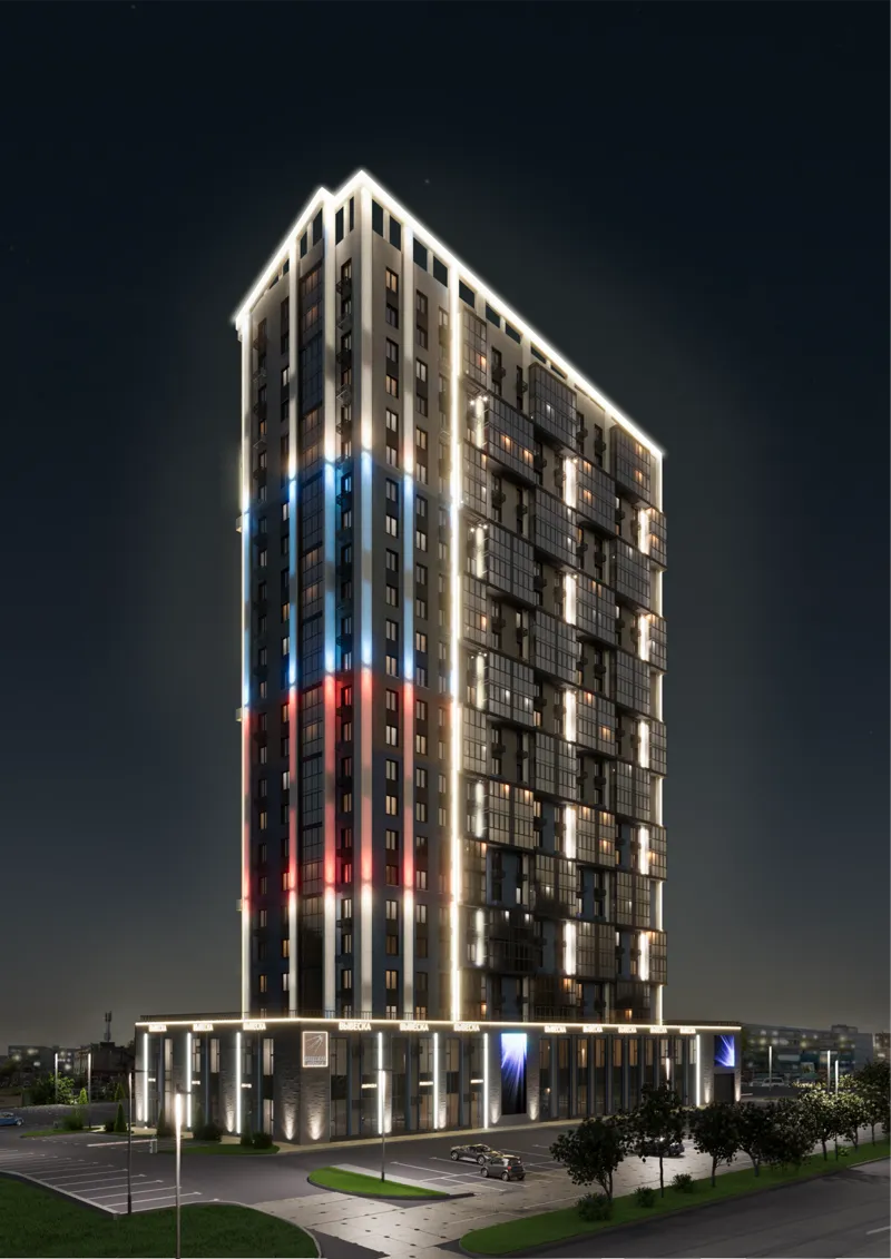 Фото: как будет выглядеть первая высотка экс‑директора ПАД Фарида Киямова