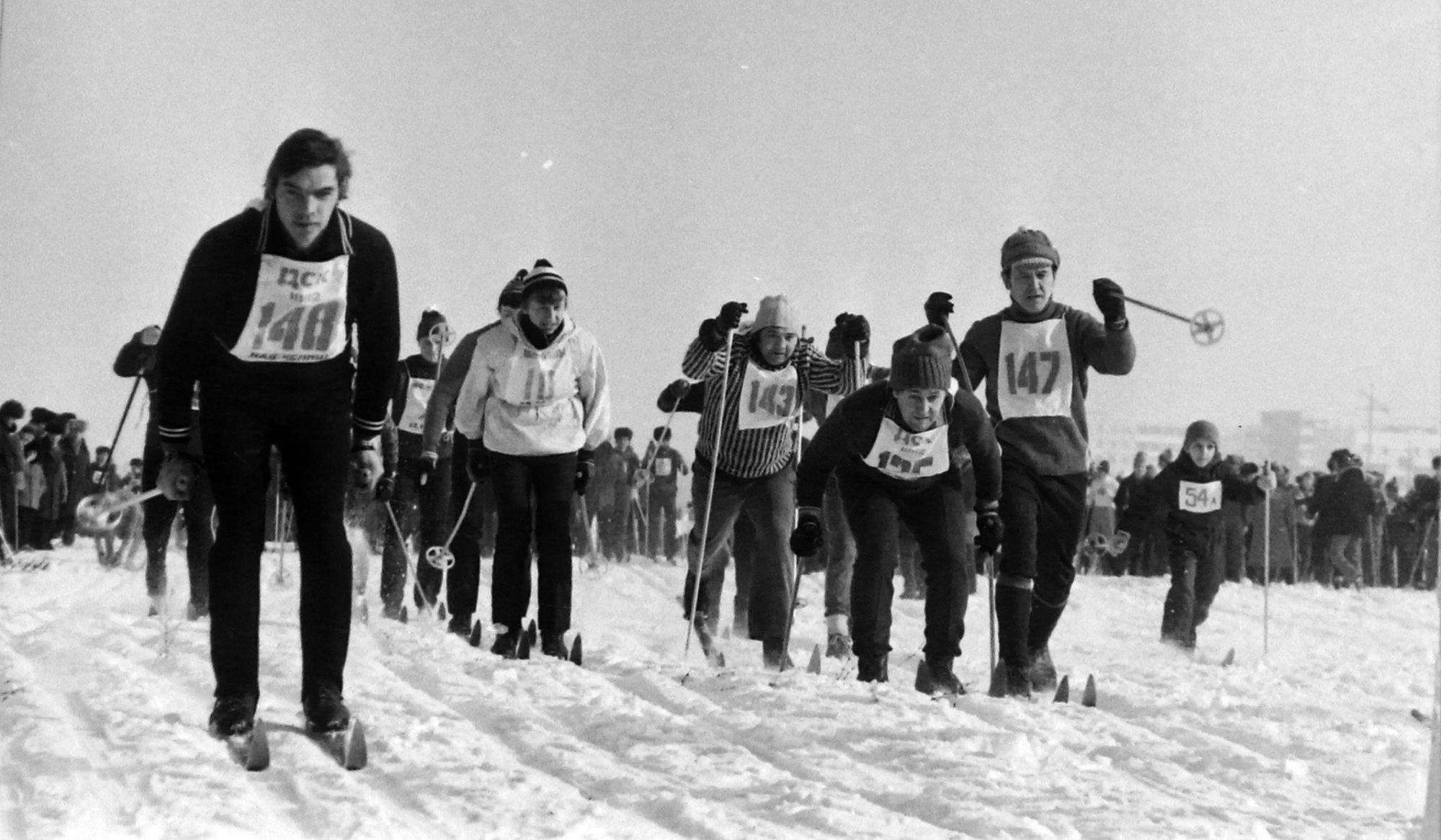 Челны и зимний спорт в архивах фотографа Николая Туганова