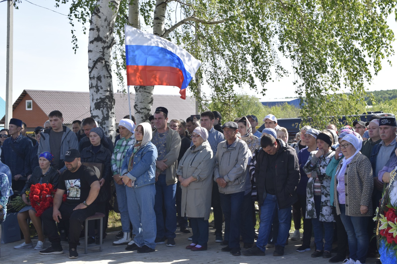 В Тукаевском районе простились с младшим сержантом, погибшим в зоне СВО (фото)