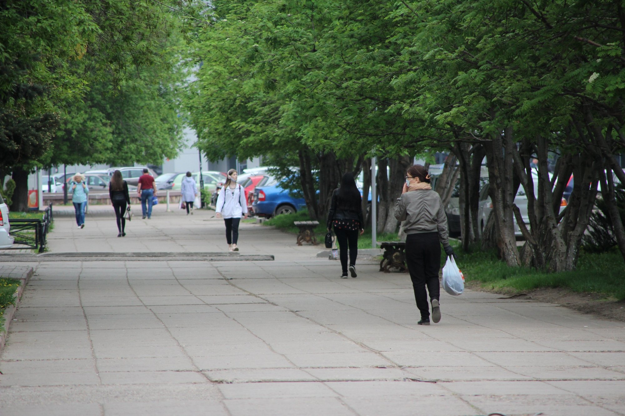 Фото: как Челны выходят из режима нерабочих дней