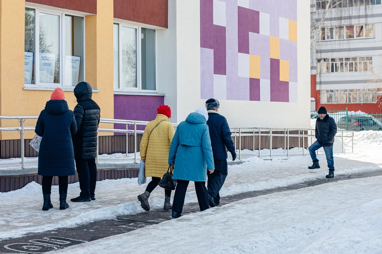 Как в Челнах проходит первый день выборов президента России (фото)