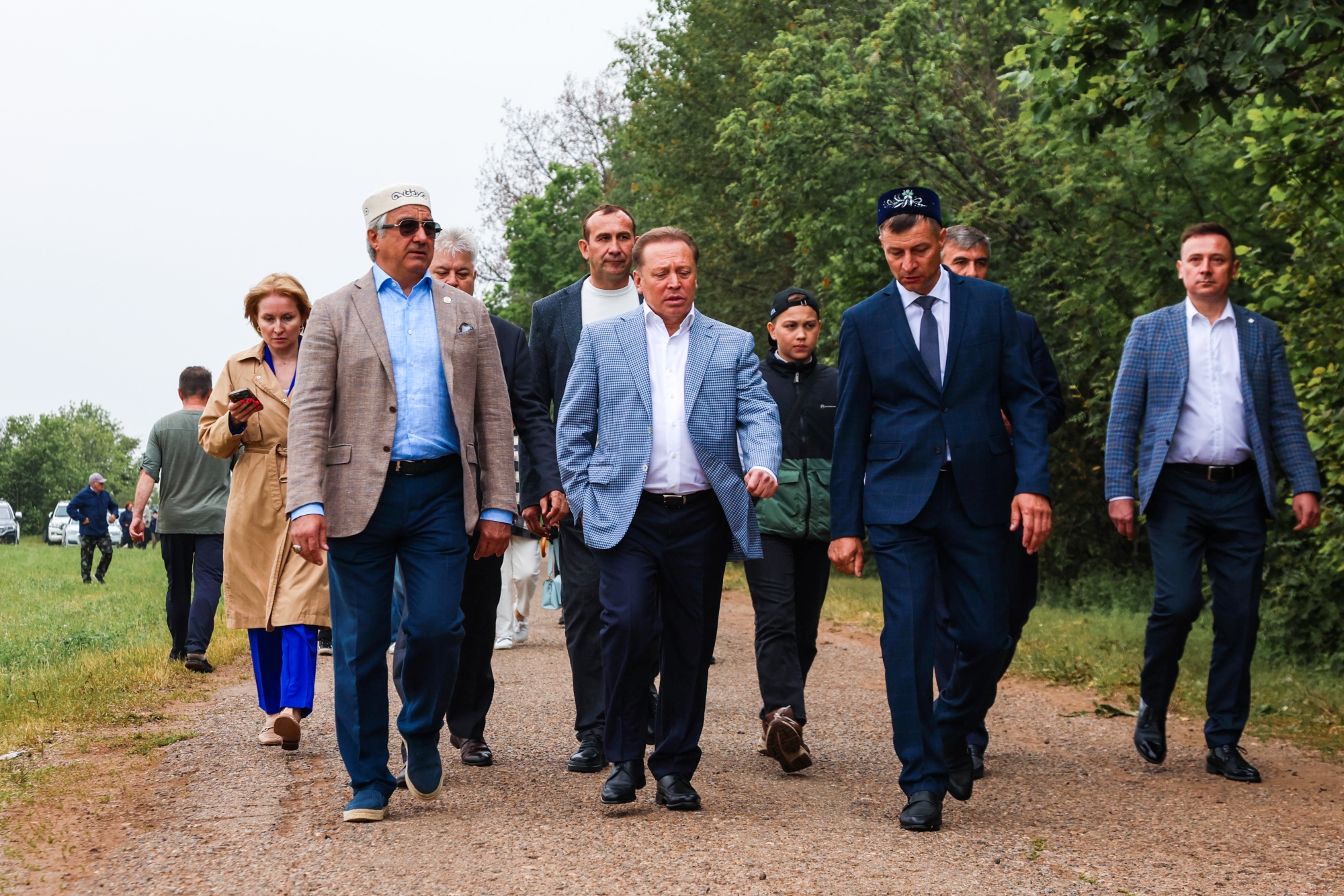 Шайхразиев, Метшин, Харисов – кто приехал на Сабантуй в Тукаевский район (фото)