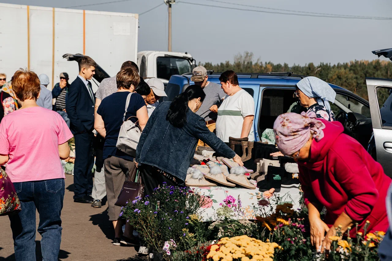 Фото: чем и как торгуют фермеры на сельхозярмарках в Челнах 