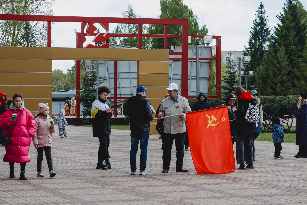 Солдатская каша и трофеи: как проходит 9 мая в Челнах 