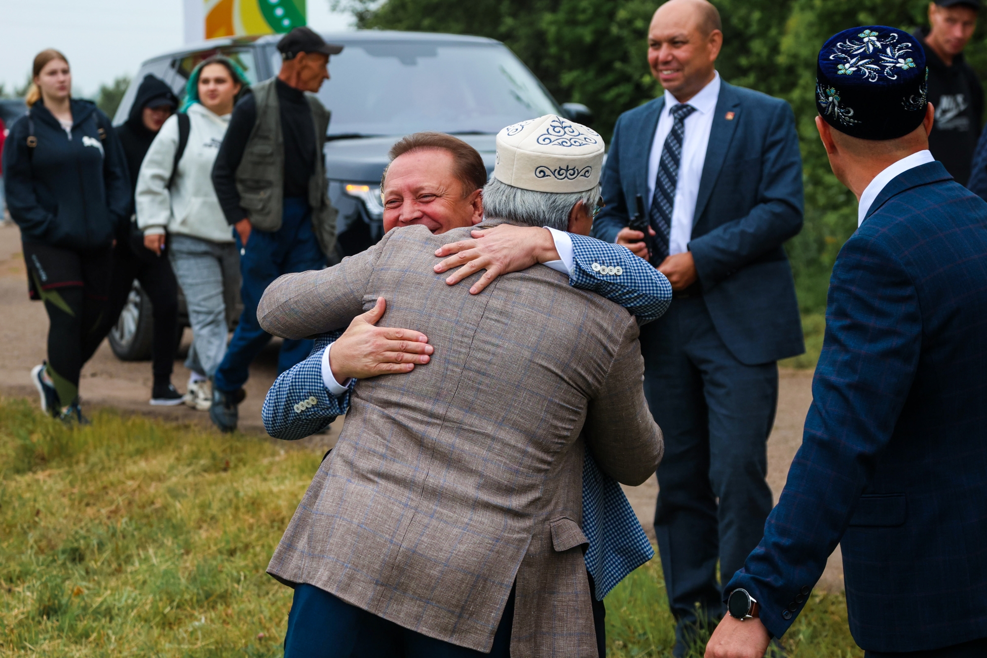 Шайхразиев, Метшин, Харисов – кто приехал на Сабантуй в Тукаевский район (фото)