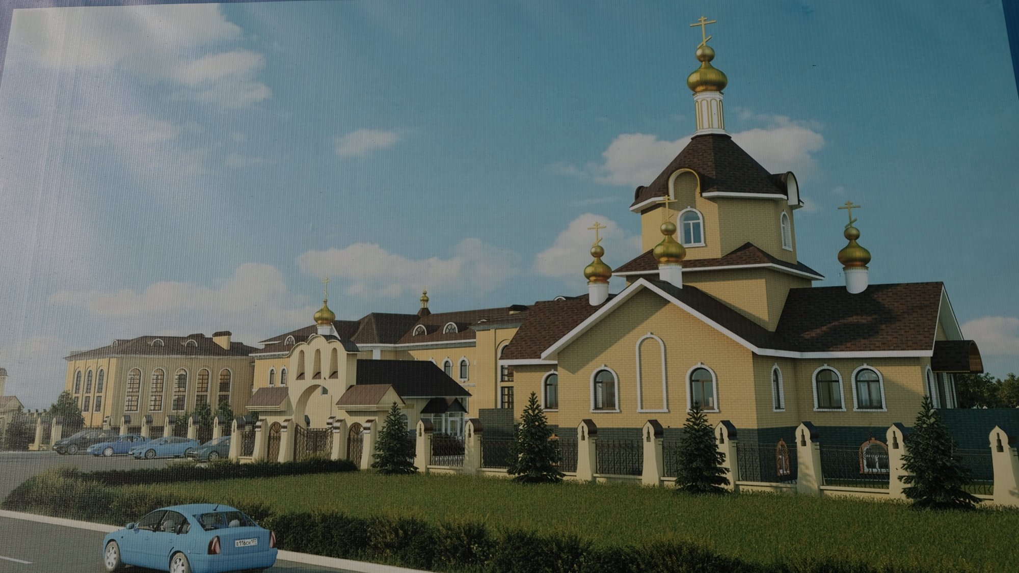 Магдеев посетил стройплощадку православной гимназии в Челнах