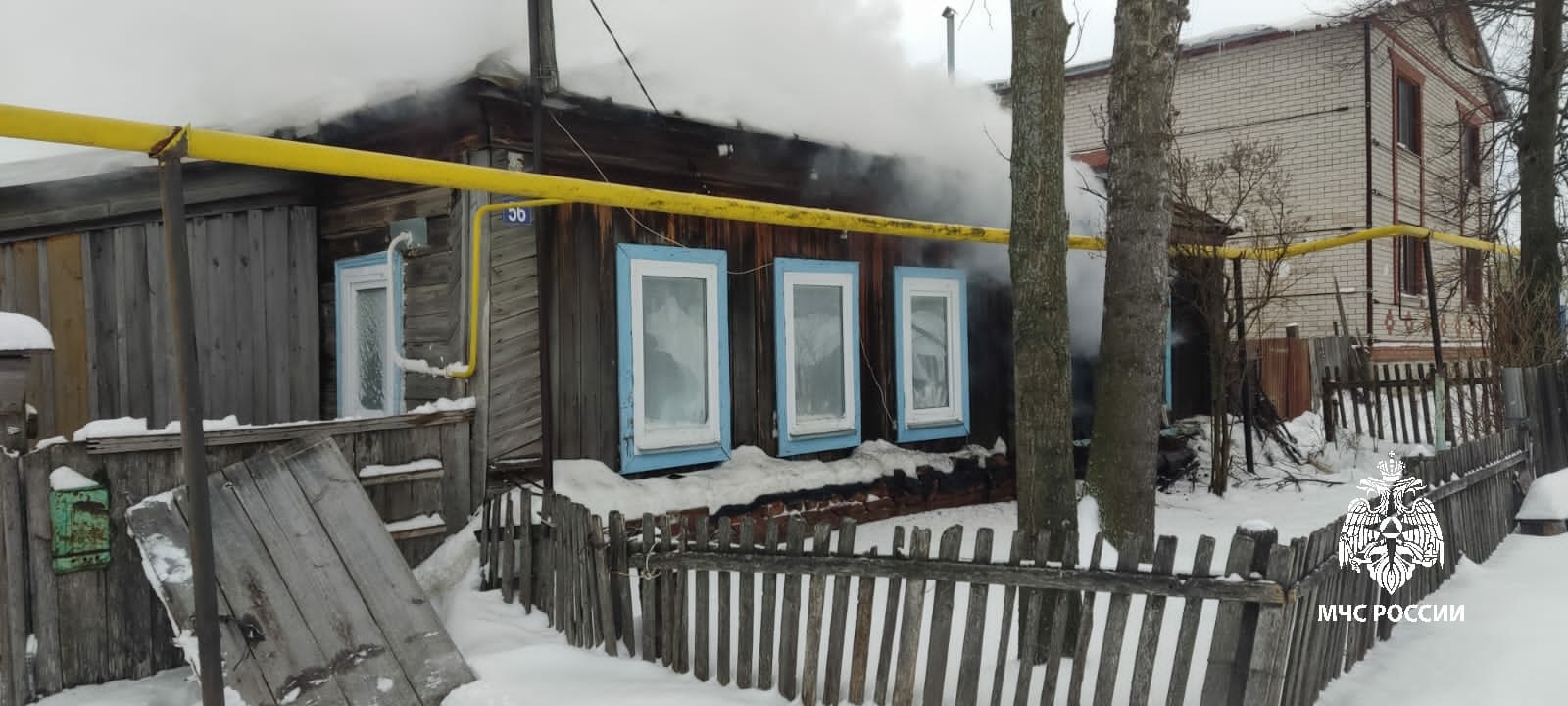 В селе под Нижнекамском в пожаре погибла бабушка (фото)
