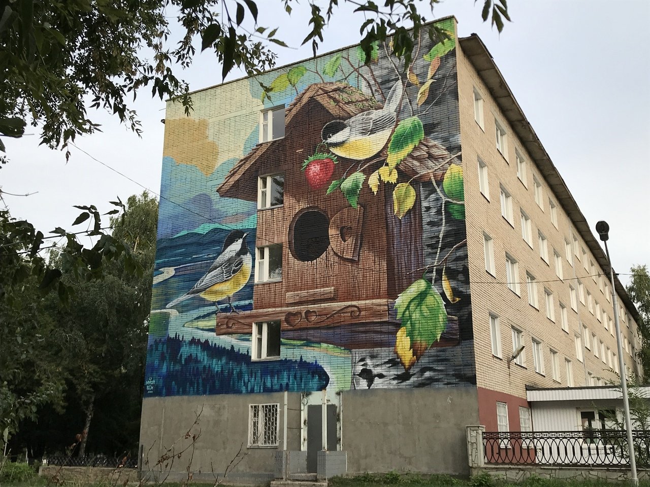 Какие муралы появились на фасадах домов в Челнах за пять лет (фото)  07.07.2021