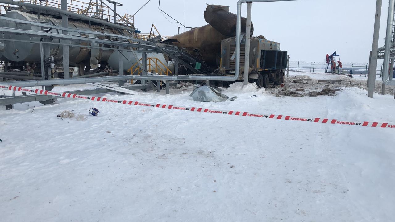 Взрыв на нефтяном предприятии в Сарманово. Выживших везут в Челны