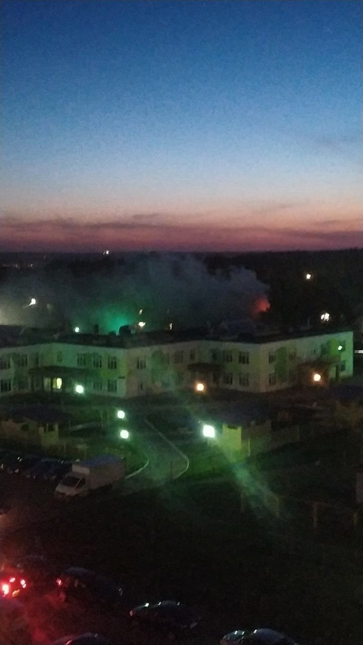 В Челнах сгорел коттедж в элитном микрорайоне 