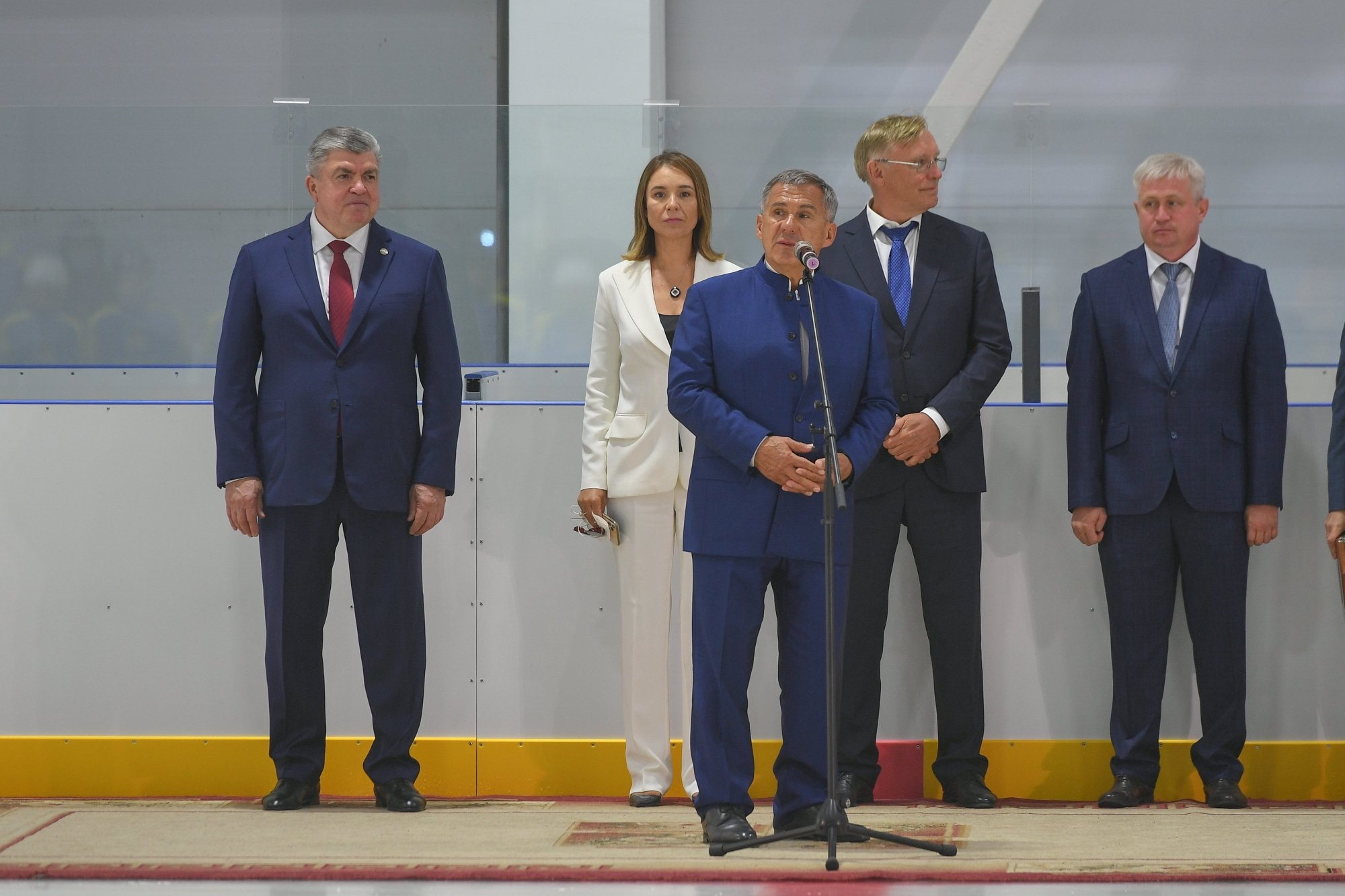 Фото: как президент в Челнах спортобъекты открывал