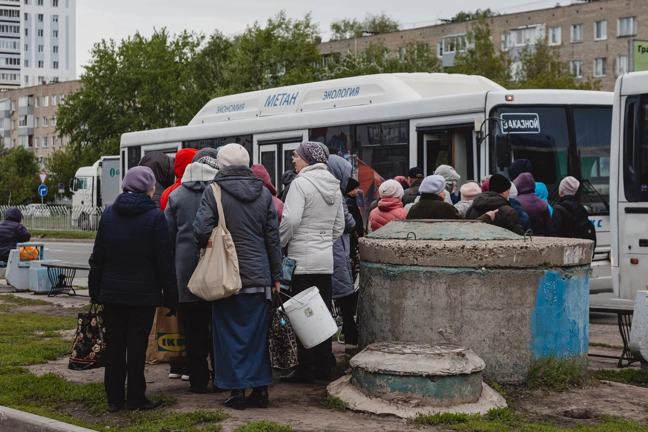 Фото: транспортные компании в холода не останавливают перевозку садоводов