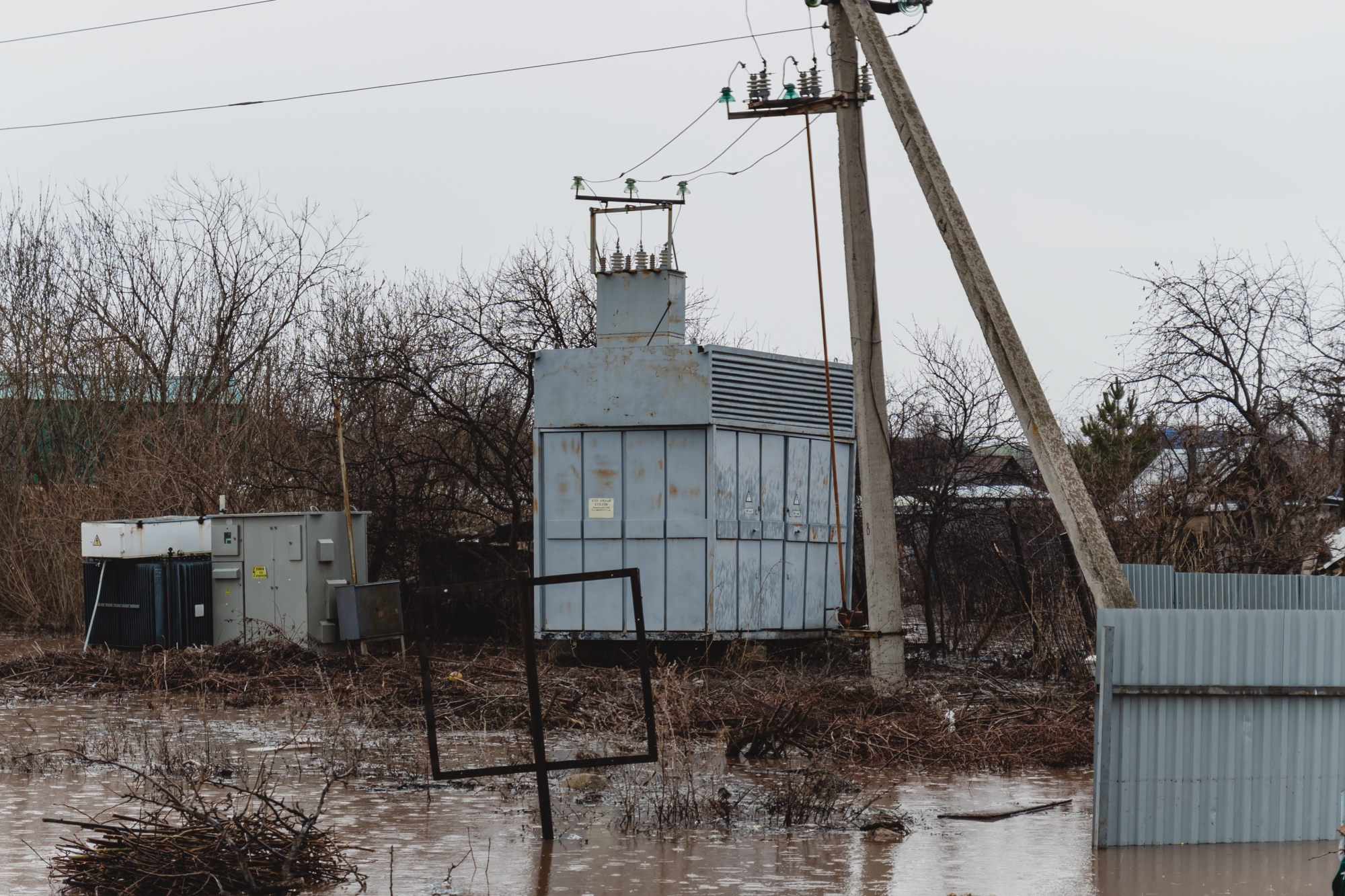 Видео: последствия половодья в пригороде Челнов