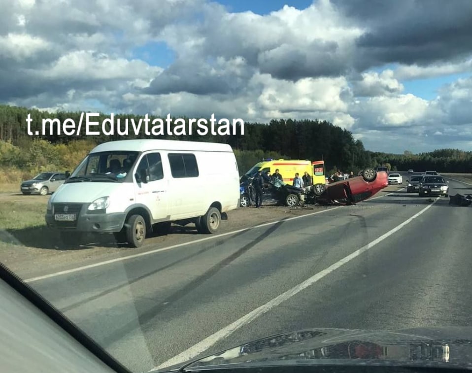 На трассе Челны-Елабуга произошло смертельное ДТП (видео)