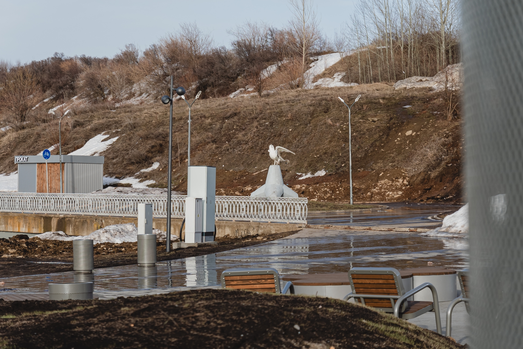 Фото: что есть сегодня на новом участке набережной Табеева 