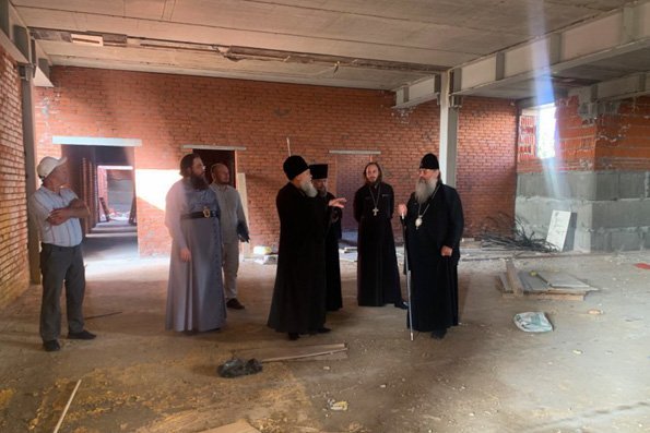 Митрополит Кирилл осмотрел стройку православной гимназии в Челнах (фото)