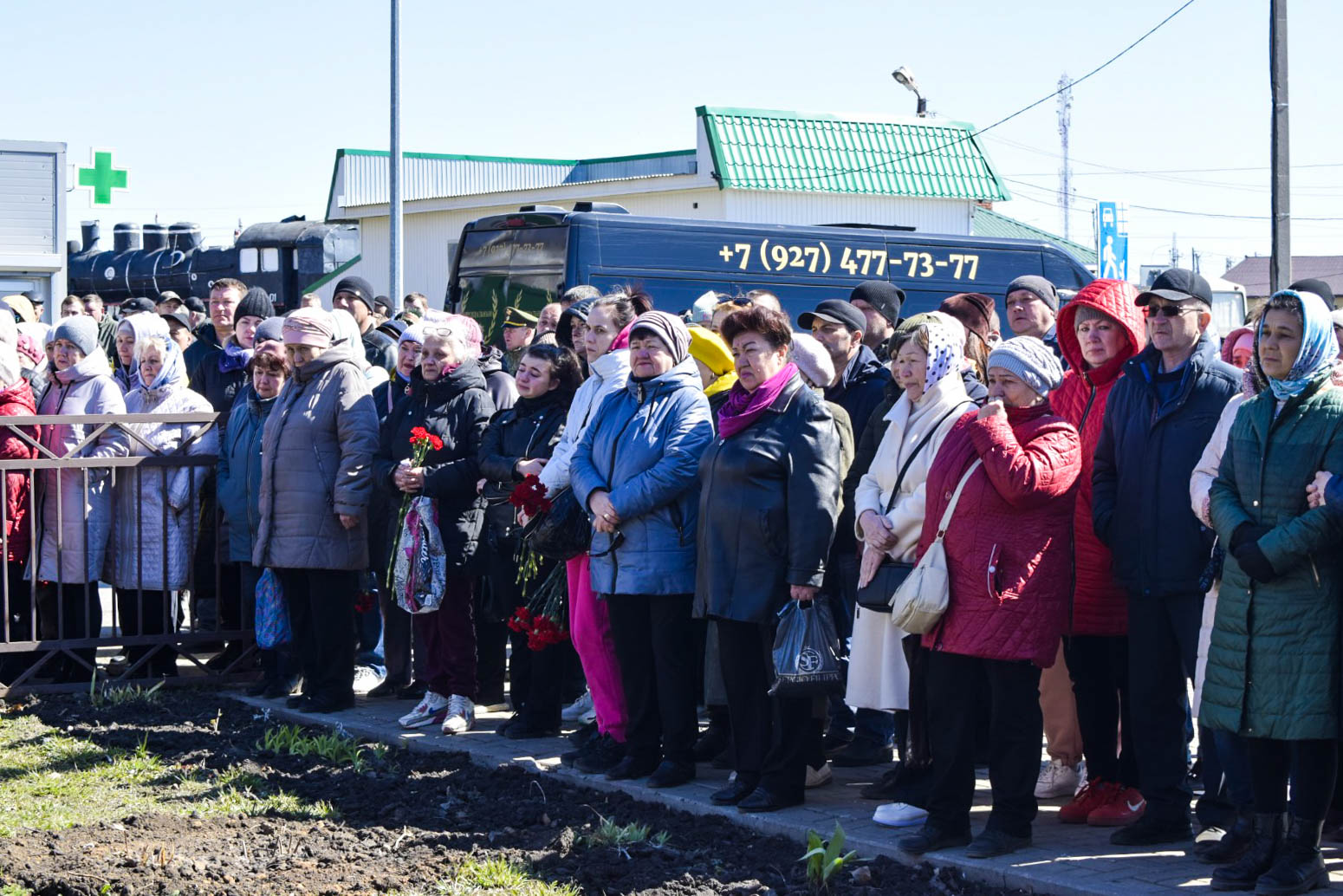 В Тукаевском районе похоронили бойцов, которые погибли в спецоперации (фото)