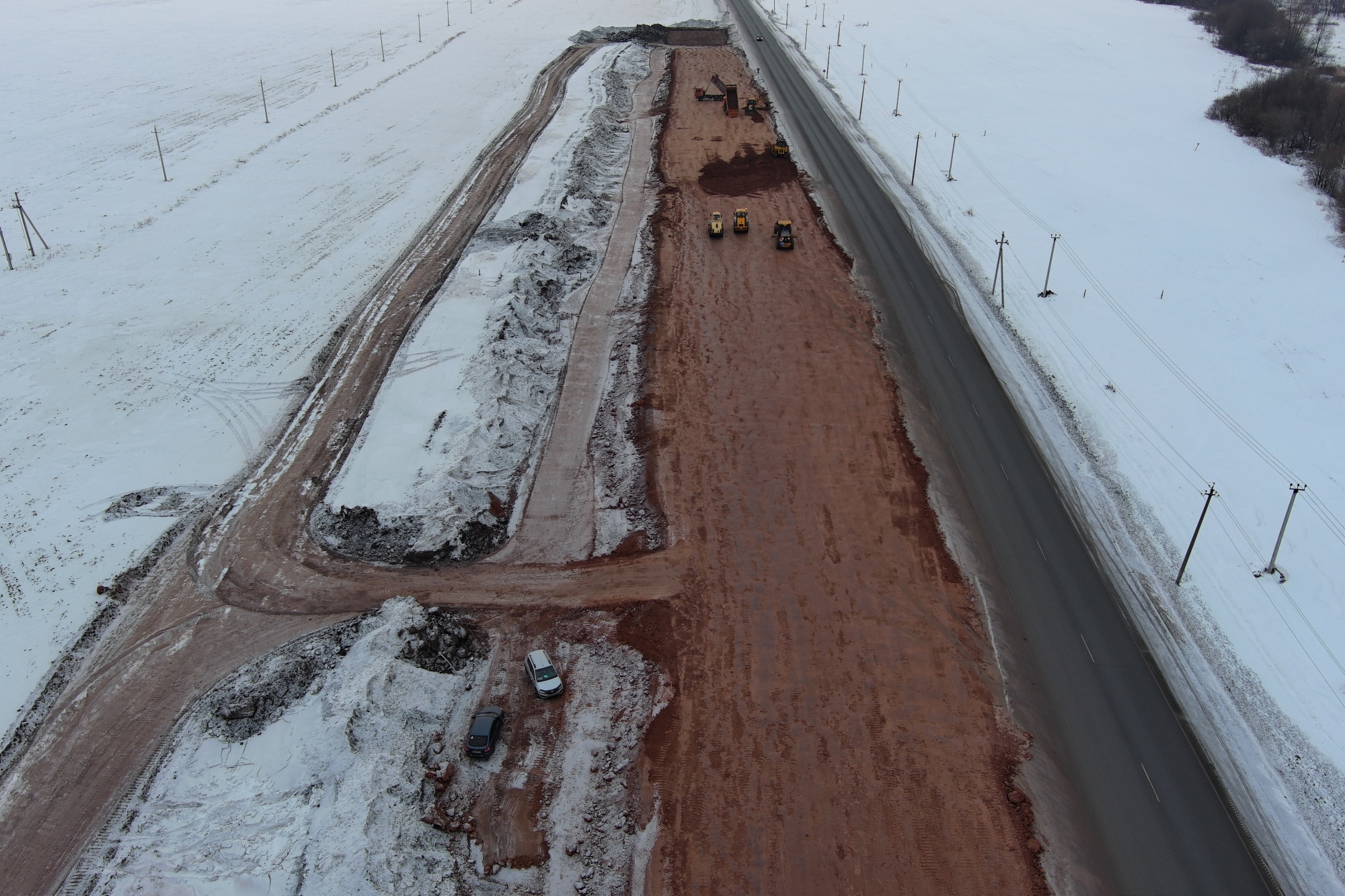 Дорожники начали реконструкцию участков трассы от Челнов до Башкирии (фото)
