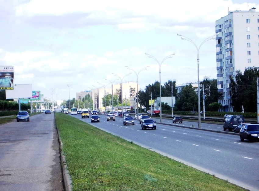 Фото: как менялся проспект Мусы Джалиля в Челнах