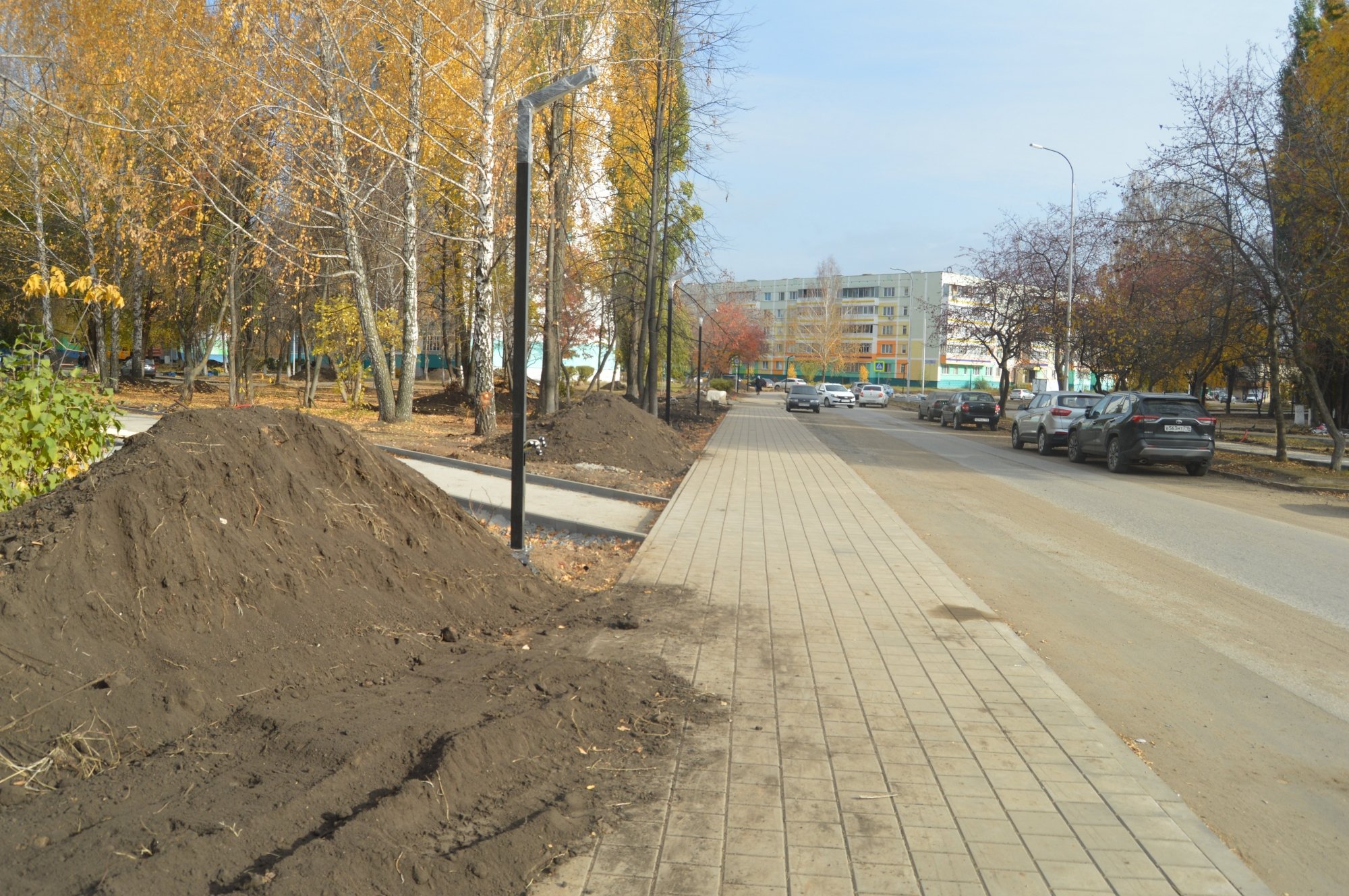 Завершается первый этап реконструкции бульвара Юных Ленинцев за 100 млн (фото)