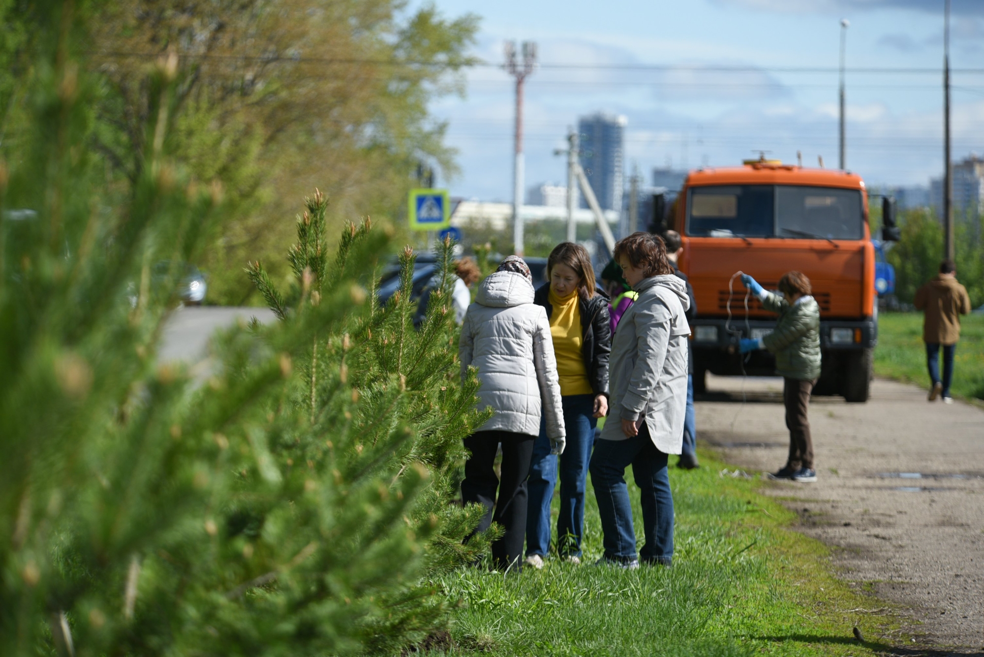 В новом микрорайоне Челнов заложили место под сквер 26.05.2022