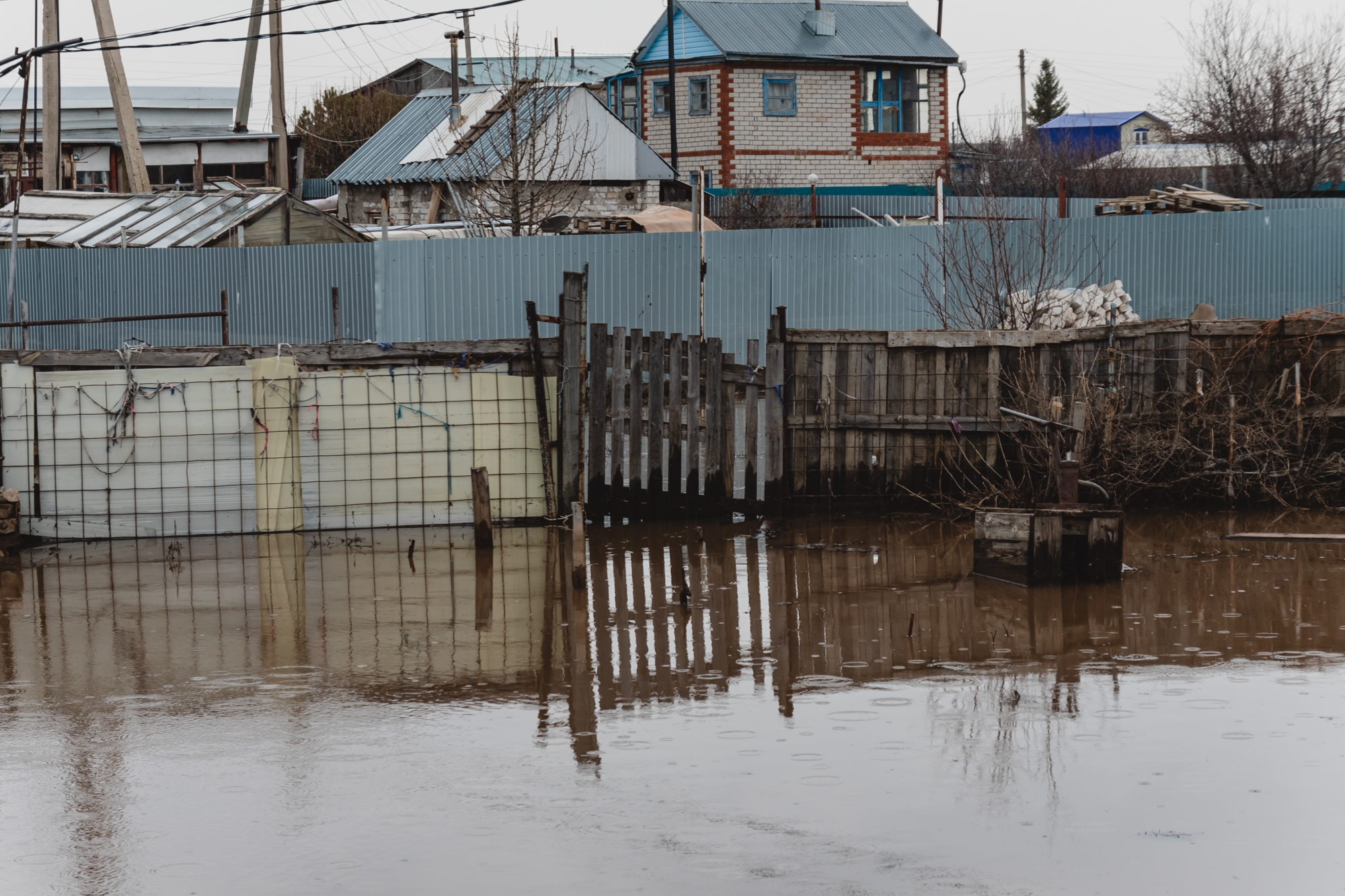 Видео: последствия половодья в пригороде Челнов