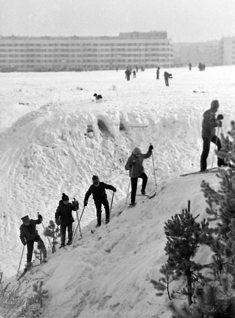 Челны и зимний спорт в архивах фотографа Николая Туганова