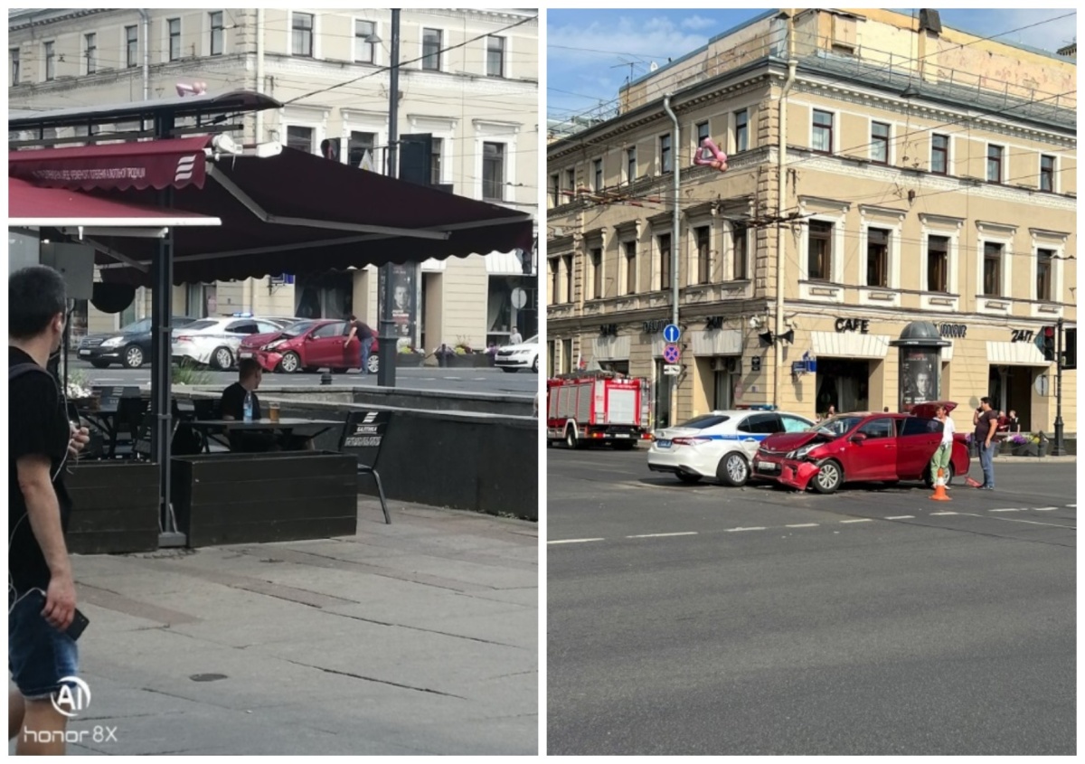 СМИ: челнинки пострадали в ДТП с патрульной машиной полиции в Питере  25.08.2022