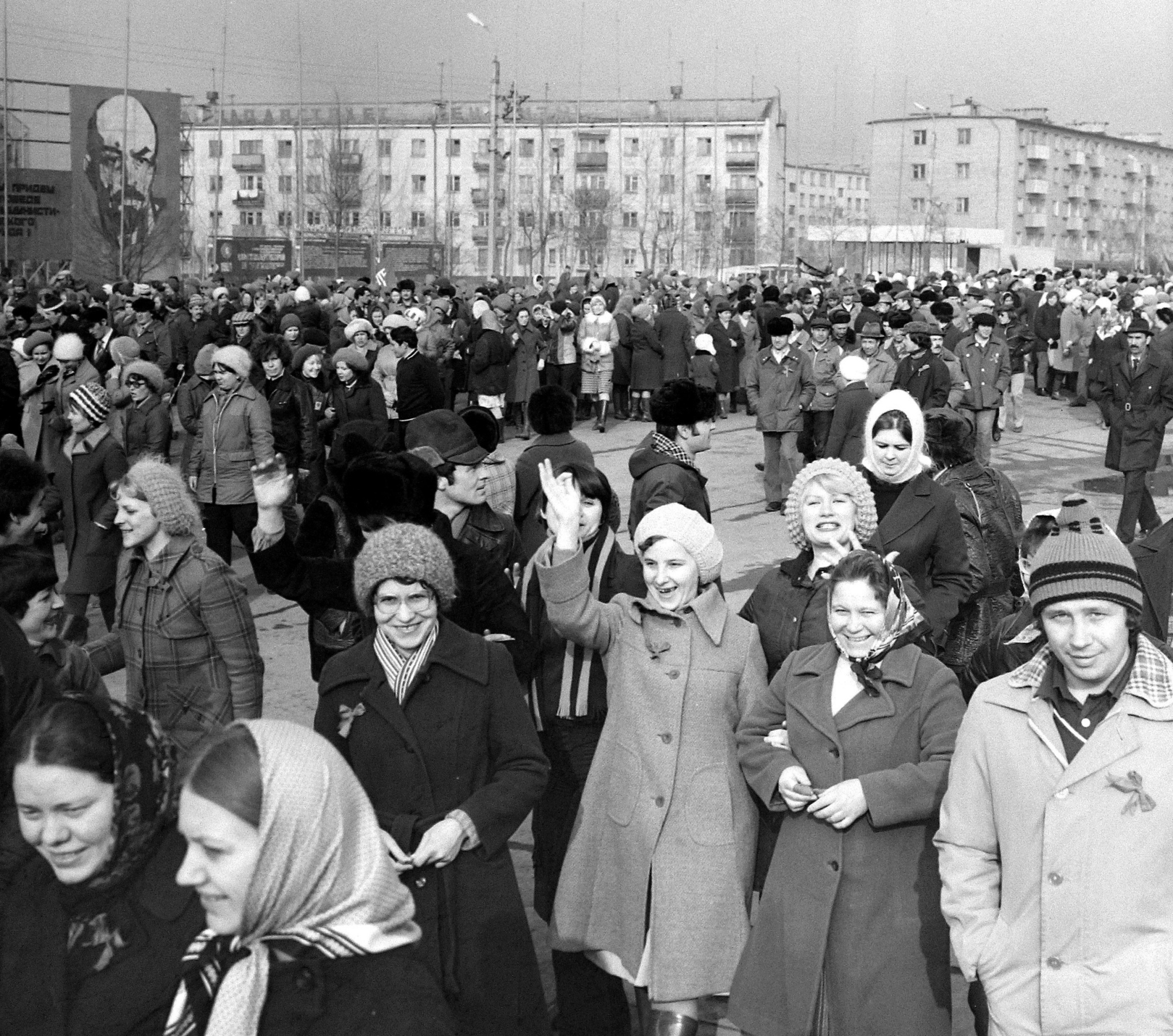 Архивные кадры: субботники в Челнах в 70-х