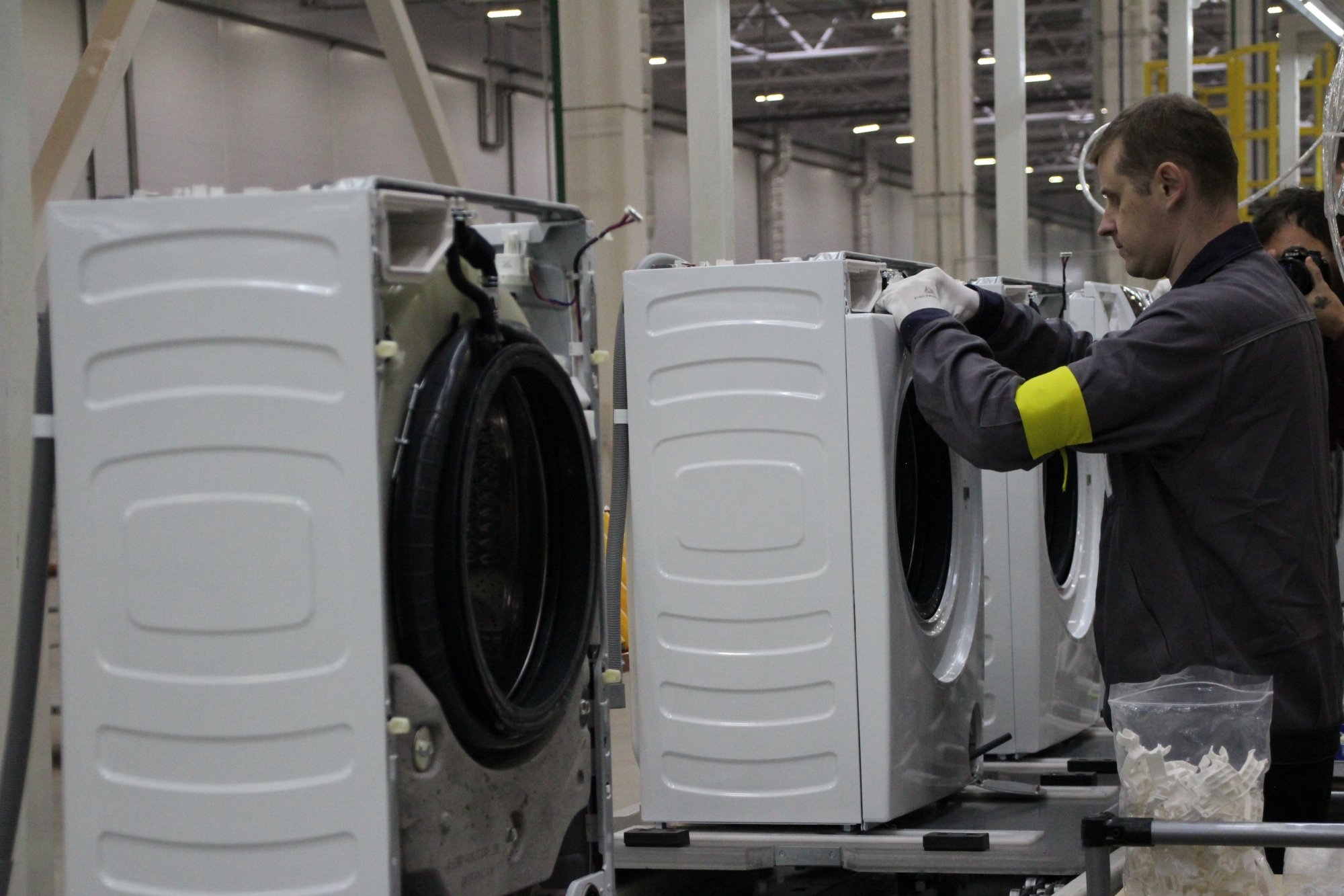 Завод стиральных машин Haier планирует добиться 60% локализации 